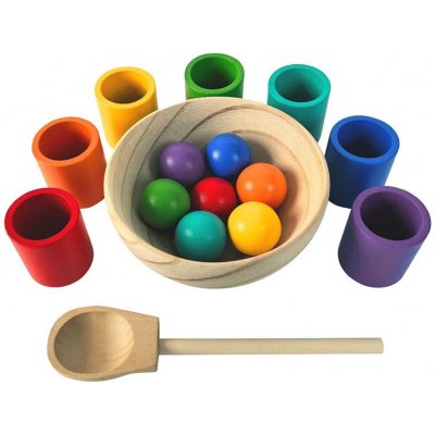 2Kids Toys duhové kuličky a kalíšky – Zboží Mobilmania