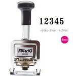KW 20500, 5míst, 4mm, antiqua – Zboží Mobilmania