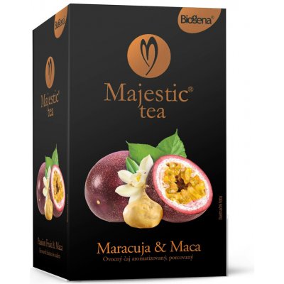 Biogena Majestic Tea Maracuja & Maca 20 x 2,5 g – Hledejceny.cz