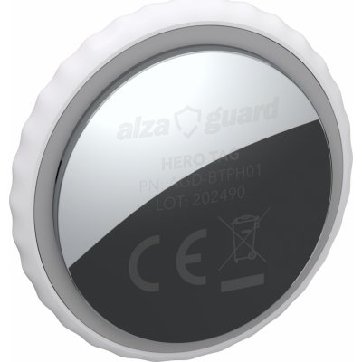 AlzaGuard Premium Hero Tag with FindMy bílý AGD-BTPH01W – Zboží Živě