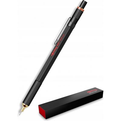Rotring 800 Black mechanická tužka 0,5 mm 1520/0954232 – Zboží Živě