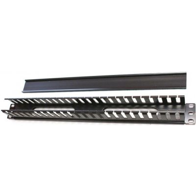 Vyvazovací panel Triton RAB-VP-X04-A1 Vyvazovací panel, optický, 19", 2U, jednostranná plastová lišta, černý RAB-VP-X04-A1 – Hledejceny.cz