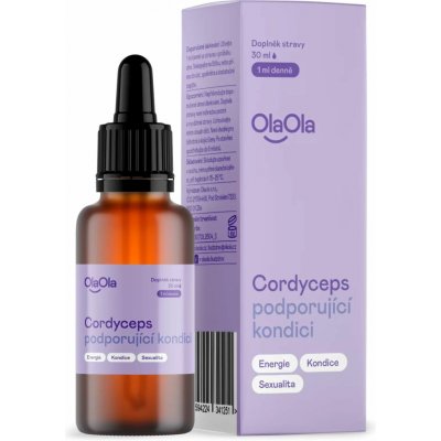 OlaOla Cordyceps podporující kondici 30 ml – Hledejceny.cz