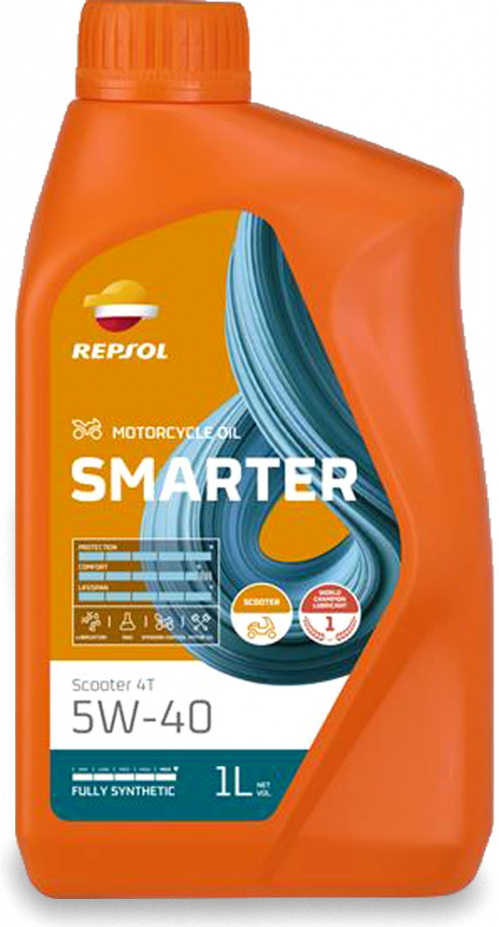 Repsol Smarter Scooter 4T 5W-40 1 l