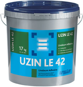 UZIN LE 42, Lepidlo objektové s tvorbou vláken na linoleum 17kg od 2 623 Kč  - Heureka.cz