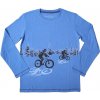 Dětské tričko Wolf chlapecké tričko modré S2233B