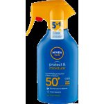 Nivea Sun Protect & Moisture hydratační spray na opalování SPF50+ 270 ml – Hledejceny.cz