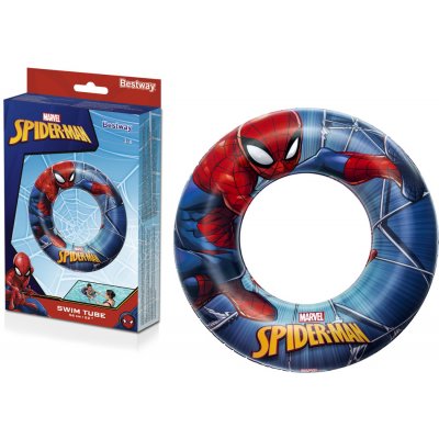 Nafukovací plavecký kruh Spider-Man 56cm Bestway 98003 – Zbozi.Blesk.cz