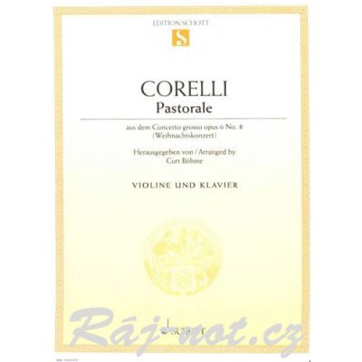 Pastorale G Major from "Concerto grosso" Christmas Concerto, op. 6/8 Arcangelo Corelli – Hledejceny.cz