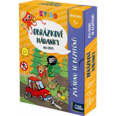 Albi Kvído Obrázkové hádanky na cesty Vzhůru za zvířátky doporučený věk 5+ – Hledejceny.cz