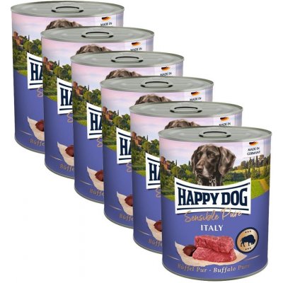 Happy Dog Sensible Pure Italia Bufalo 800 gr Umido Cane