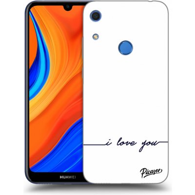 Pouzdro Picasee silikonové Huawei Y6S - I love you čiré – Zboží Mobilmania
