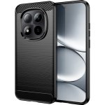 Carbon odolný gelový obal na Xiaomi Redmi Note 15 Pro 5G - černý – Zboží Živě