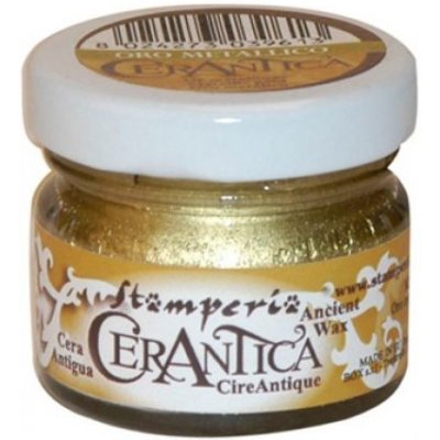 Stamperia Patina Cerantica zlatá 20ml – Zboží Mobilmania