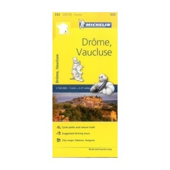 Drome, Vaucluse, France Local Map 332