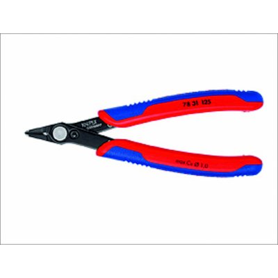 KNIPEX Štípací kleště Electronic Super-Knips 7831125, 125 mm, KNIPEX – Zbozi.Blesk.cz