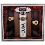 Cuba Gold EDT 100 ml + EDT 35 ml + deospray 200 ml + voda po holení 100 ml dárková sada – Sleviste.cz