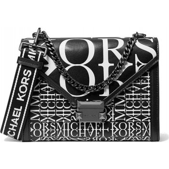 Michael kors whitney newsprint bag 2025