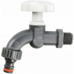 BRADAS Plastový kohout na hadici 1/2" White line – Sleviste.cz