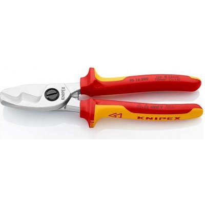 KNIPEX 95 16 200 Kabelové nůžky 200 mm - 1000V