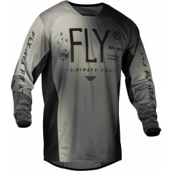 Fly Racing Youth KINETIC PRODIGY černo-šedý