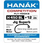 Hanák Competition Muškařský háček jigový Superb černý vel.10 25 ks – Zboží Mobilmania