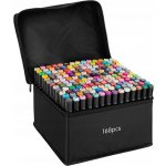 KIK KX5123_3 Oboustranné lihové fixy v pouzdře 168 + základna – Zboží Dáma