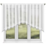 BytoTex Dekorační krátká záclona s řasící páskou LG284, 400x120 cm – Hledejceny.cz