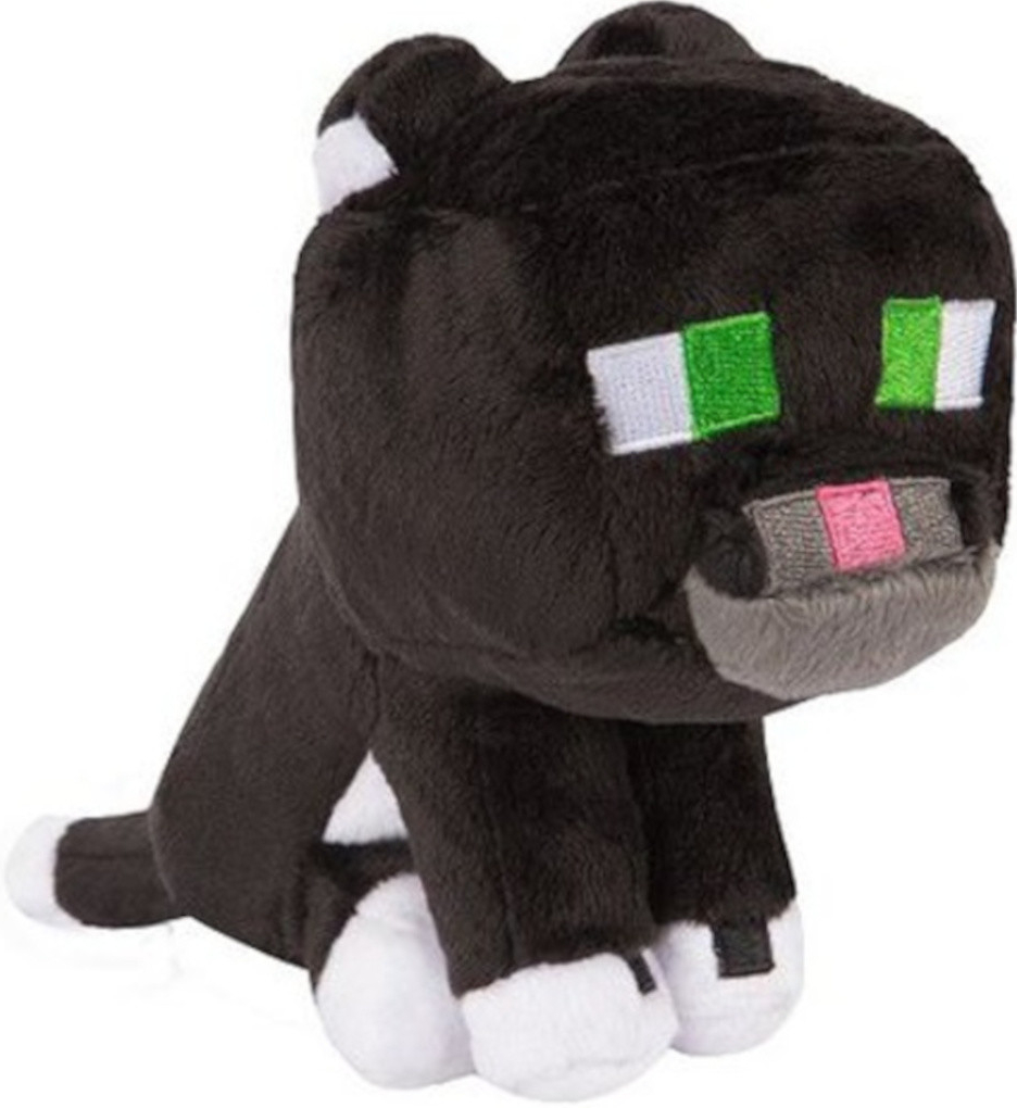 Plush Minecraft Kočka černá 23 cm