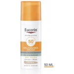 Eucerin Oil Control ochranný krémový gel na opalování na obličej SPF50+ středně tmavý 50 ml – Zboží Dáma