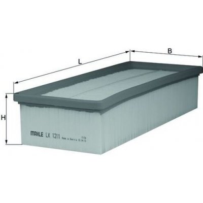 Vzduchový filtr MAHLE LX 1211 – Hledejceny.cz