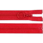 Kostěný zip No 3 délka 30 cm s kroužkem, malé, 148 červená – Hledejceny.cz