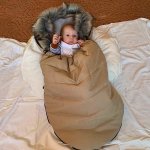 New Baby 3v1 s kožíškem tmavě modrý – Zboží Mobilmania