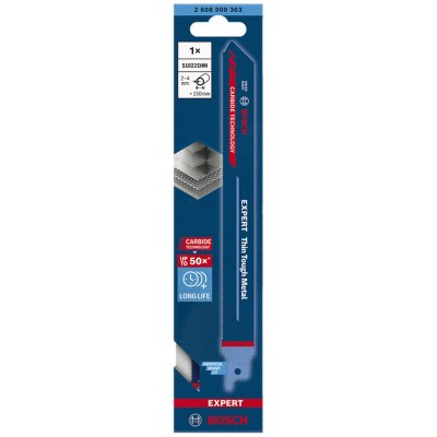 Bosch Expert Pilový list Thin Tough Metal S 1022 2608900363 – Hledejceny.cz