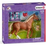 Schleich 42360 Anglický plnokrevník s přikrývkou – Sleviste.cz