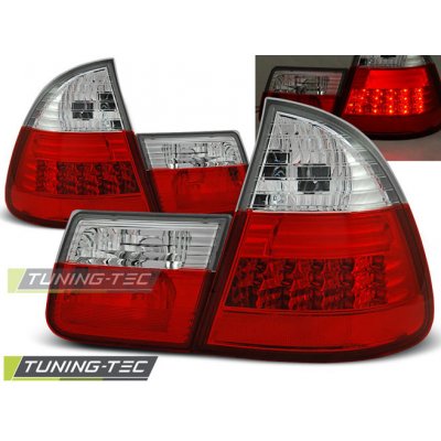 Tuning-Tec Zadní čirá LED světla BMW 3 E46 Combi (1999 - 2005) - červené – Hledejceny.cz