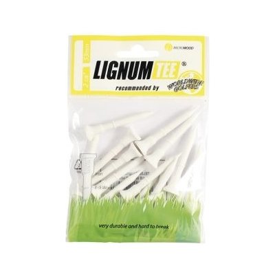 Lignum Tee Classic White Microwood 2 a 1/8" 16 ks bílá – Zboží Dáma
