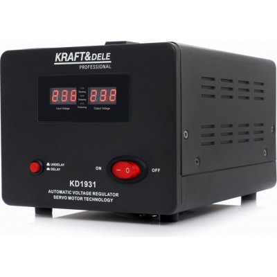 Stabilizátor napětí, AVR, 1000VA, 230V, Kraft & Dele | KD1931 – Hledejceny.cz