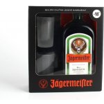 Jägermeister 35% 0,7 l (dárkové balení 2 sklenice) – Sleviste.cz