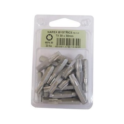 NAREX BYSTŘICE bit nástavec TORX 15x30 30 ks 8074-15 – Zboží Dáma