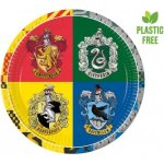 Procos Papírové talíře EKO Harry Potter Hogwarts Houses 23 cm – Hledejceny.cz
