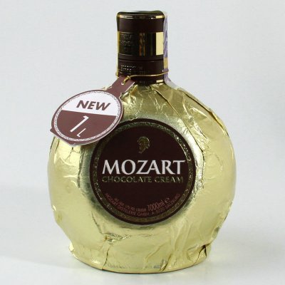 Mozart Gold Chocolate Cream 17% 1 l (holá láhev)