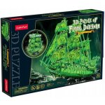 CubicFun 3D Puzzle Pirátská loď Létající Holanďan 360 ks – Zboží Dáma