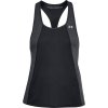 Dámské sportovní tílko Under Armour Threadborne Fashion Tank Black Black Metallic Silver