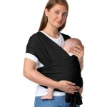 Momcozy Wrap Carrier Black – Zboží Dáma