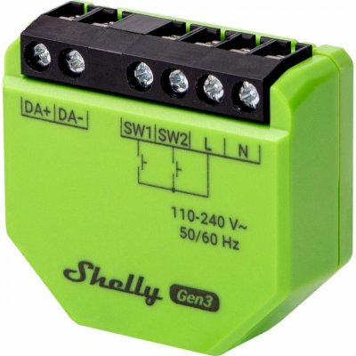 Shelly DALI Dimmer Gen3 stmívací modul pro DALI svítidla (WiFi, Bluetooth) SHELLY-DALI-DIMMER-GEN3 – Zboží Živě