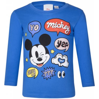 Mickey Mouse licence chlapecké triko Mickey Mouse 133 modrá – Zboží Dáma