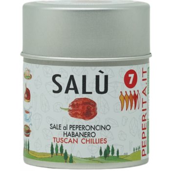 Azienda Agricola Rita Salvadori mořská sůl s feferonkou Habanero Peperita Bio 95 g