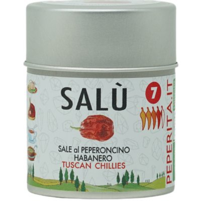 Azienda Agricola Rita Salvadori mořská sůl s feferonkou Habanero Peperita Bio 95 g