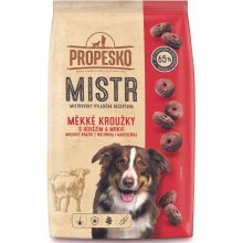 Propesko MISTR Adult měkké kroužky s hovězím 4×1,5 kg